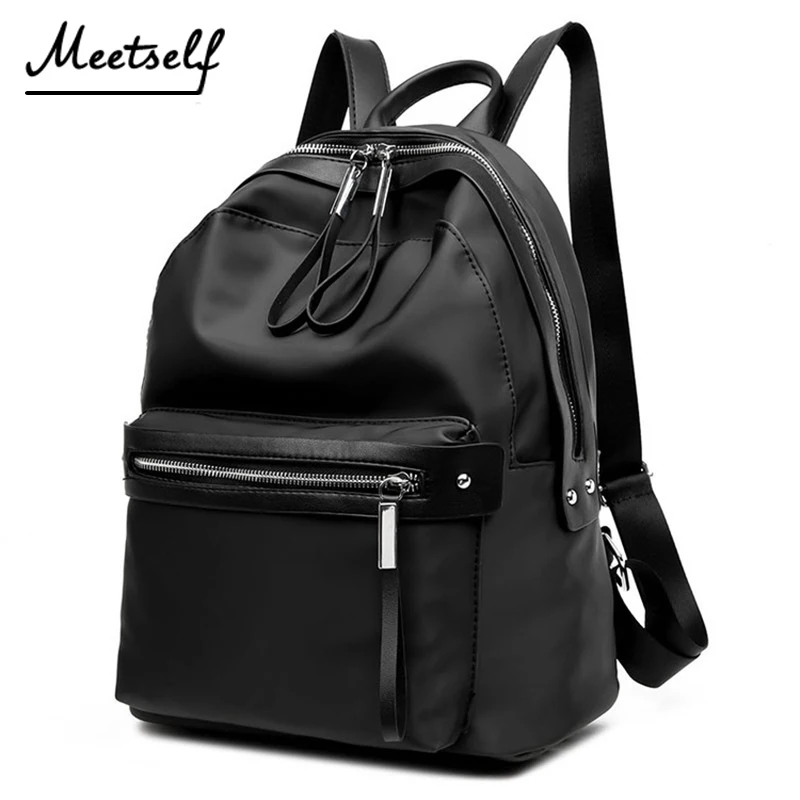 MEETSELF Travel Backpack Women Oxford Cloth Backpacks Feminine Fashion