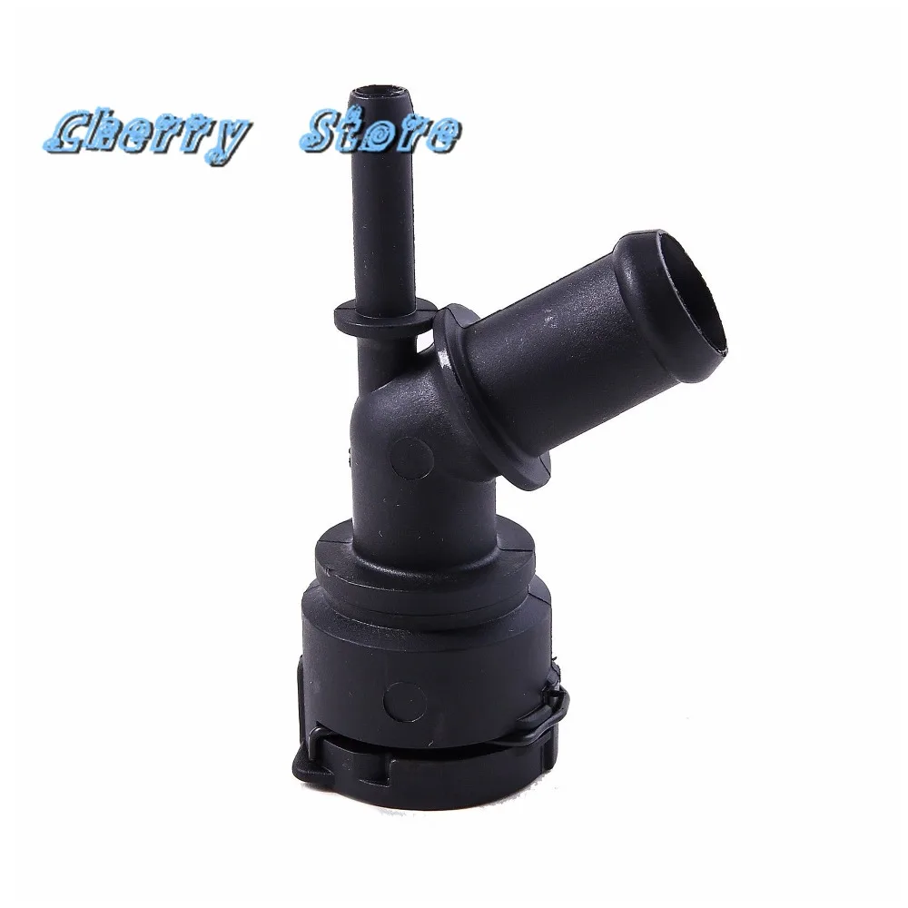 

NEW 1J0 122 291 B Plastic Upper Coolant Hose Connector Flange For VW Beetle Jetta Golf Bora Audi A3 Skoda 2.0 1.9TDI 1J0122291B