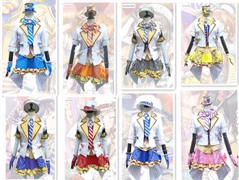 

Japan Love Live! Arcade Game 2 Second Generation All Members Costume Dress Minami Kotori Uniform Cosplay Costume Free Shipping