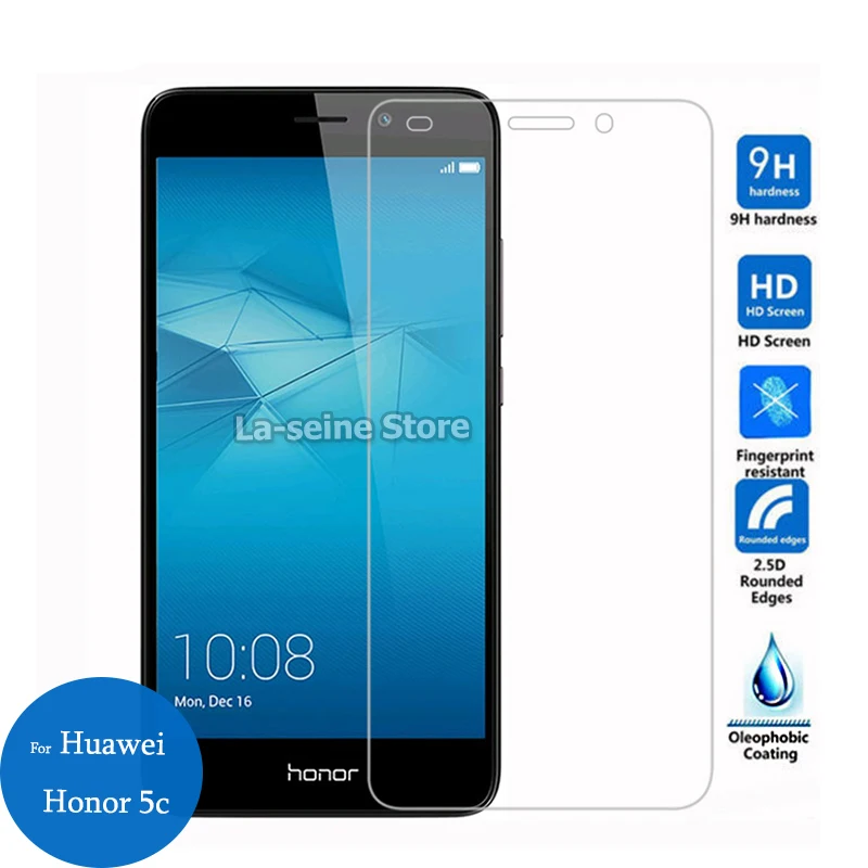 

For Huawei Honor 5C Tempered Glass Screen Protector Safety Protective Film on NEM-L22 NEM-L51 NMO-L23 NMO L23 2.5D 9h