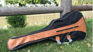 Хорошее качество Мода 34 36 дюймов Акустическая гитара gig сумка чехол PU Рюкзак наплечный мягкий защитный водонепроницаемый детский чехол для путешествий - Цвет: 34 inches