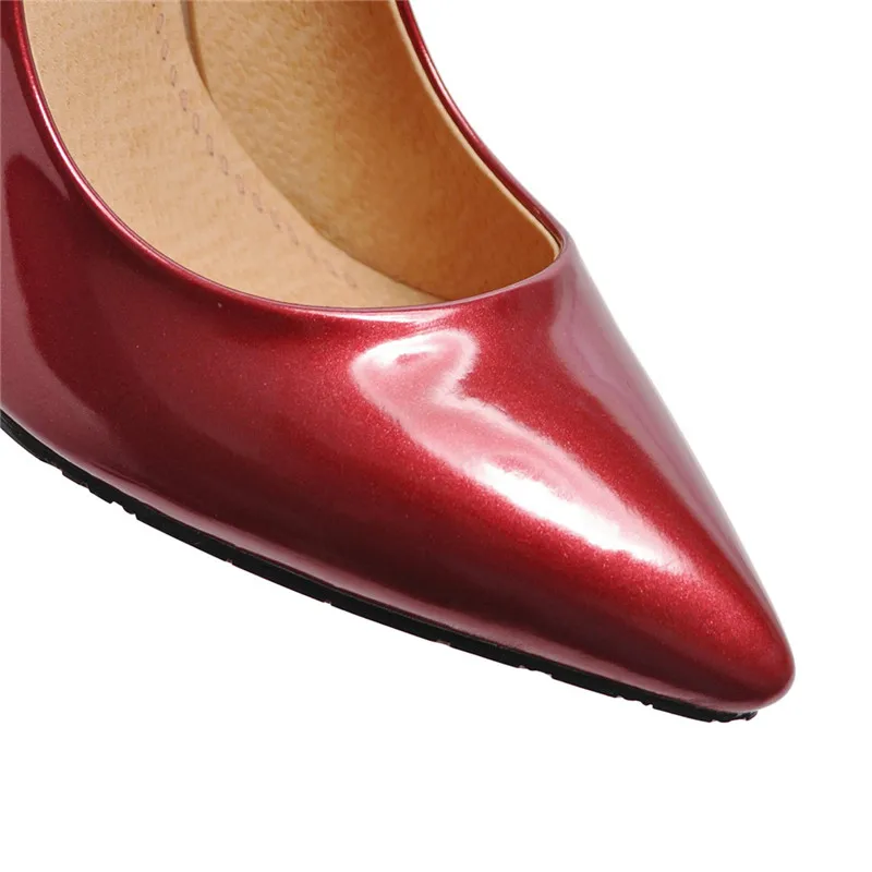 Mariage Femme bleu 34 Pour Hauts Smirnova wine Femmes Bout Mince black Grande Red Talons Pointu beige 46 Pompes Taille Chaussures Profonde Pink Nouvelle White Peu De Bal gw0wHq