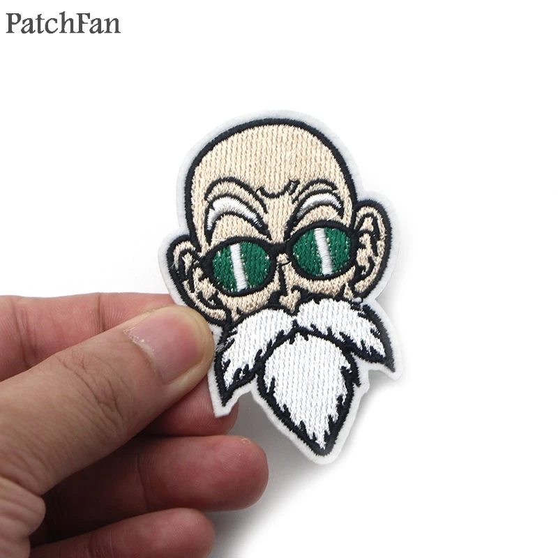 A0488 Patchfan классический мультфильм Dragon Ball Сон Гоку дед сон Гохан Железо на патч ручной работы эмблемы с вышивкой шитье Patchworks