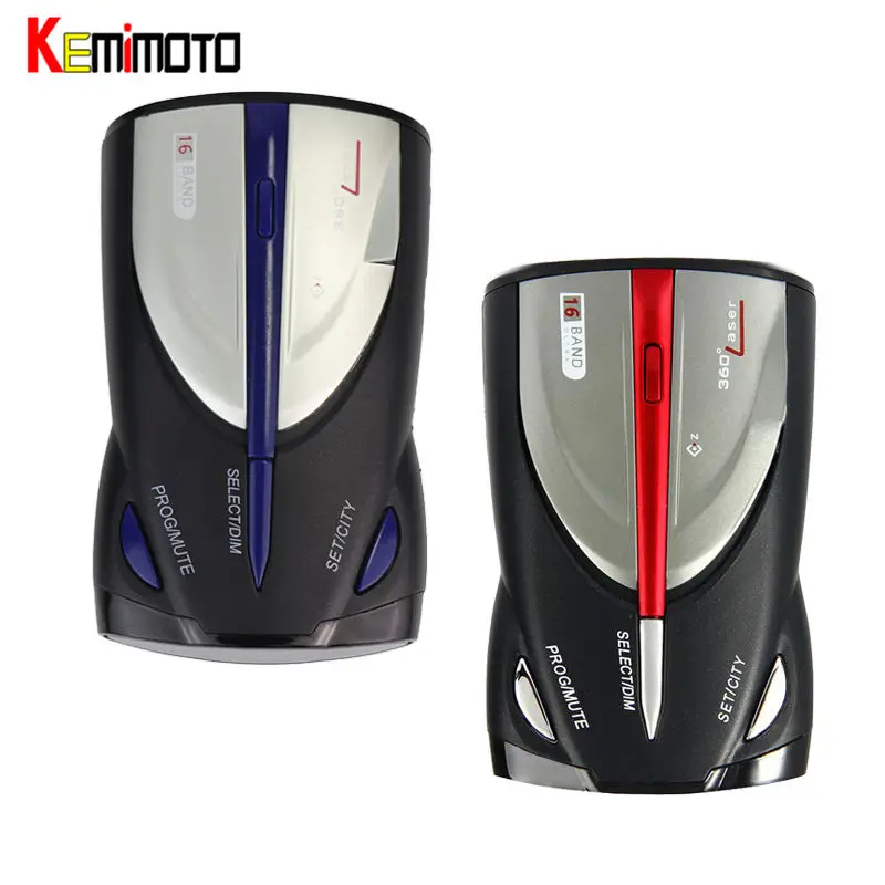 

XRS9880 Car Radar Detector 360 Degrees Car Radar 16 Band Radar Voice Alert Warning Car Detector English /Russian