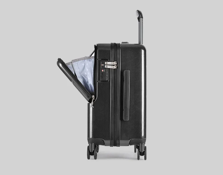 2" дюймовый ноутбук переноска на колесиках Карманный чемодан на колесиках для путешествий Модный Дорожный чемодан