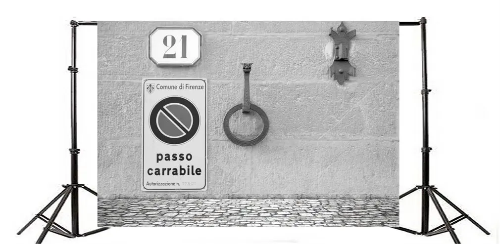 

Photography Backdrop Painted Grey Wall Passo Carrabile