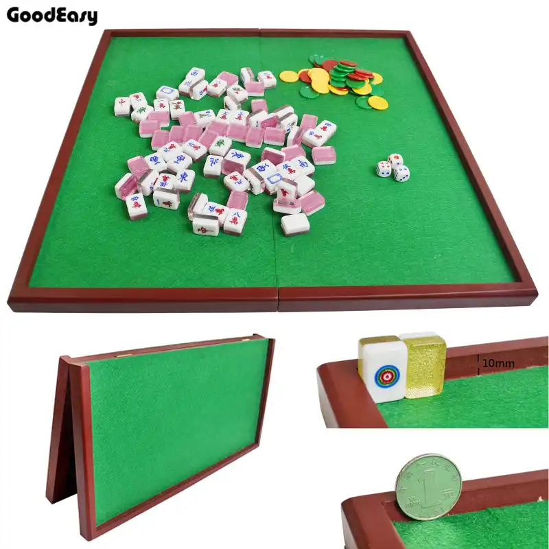 Mini Table De Poker Pliante Portable Mahjong Table De Mahjong En Bois Et Flanelle De Voyage De Jeu Traditionnel De Haute Qualite Pliage Table De Poker Mahjong Tabletable De Poker Aliexpress