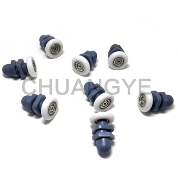 

SHOWER DOOR SINGLE WHEELS ROLLERS RUNNERS PULLEYS PARTIALITY