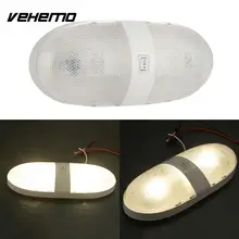 Car RV Interior LED Light Ceiling Double Dome font b Lamp b font Camper Trailer DC
