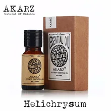 AKARZ, известный бренд, натуральное эфирное масло Helichrysum, противовоспалительное, противовоспалительное, против старения, избавляет от депрессии, масло Helichrysum
