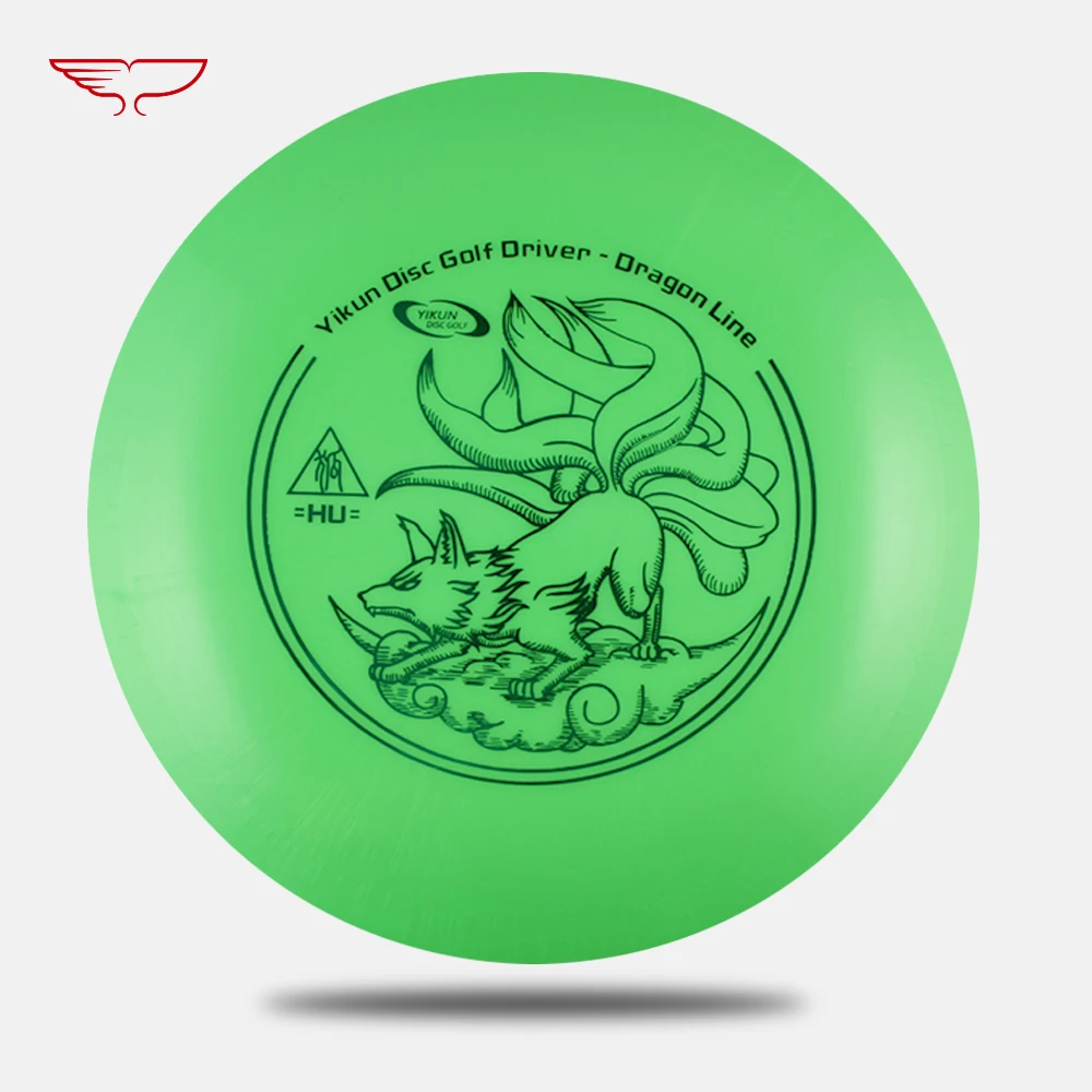 

Professional Yikun Disc Golf Driver Dragon Line HU Green PDGA Approval