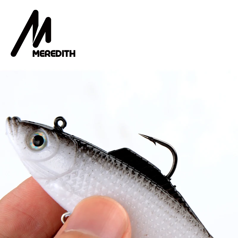 Meredith fishing 3 шт. 27 г 12 см длинный хвост рыболовные снасти мягкие приманки воблеры мягкие свинцовые рыболовные приманки светящаяся JXJ01-12