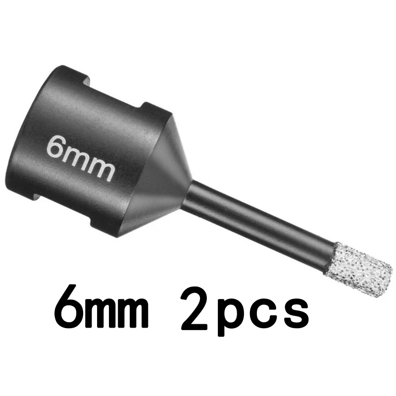 

6mm Drill Bit Diamond Shank 2/5Pcs Concrete Granite slab Angle Grinder Power Tools Workshop Equipment Wearproof