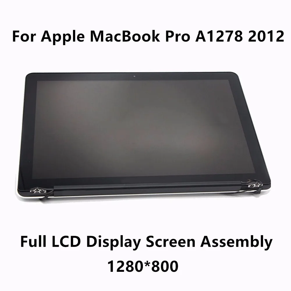 

New Genuine Full LCD Display Screen Assembly Upper Replacement Parts For Apple MacBook Pro 13" A1278 2012 MD101 MD102 Mid 2012