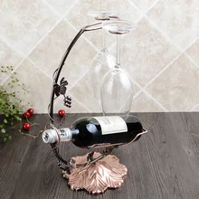 Вина Европейский винный шкаф полка висит двойного назначения чашка винный шкаф frame украшения