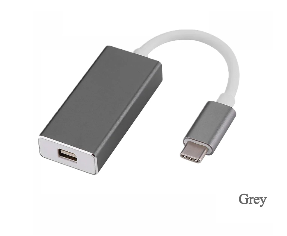 Type C to Mini DisplayPort DP Adapter USB C 3.1 Support 4K Male to Female HDTV Converter for Macbook Projector Type-C Cable (12)