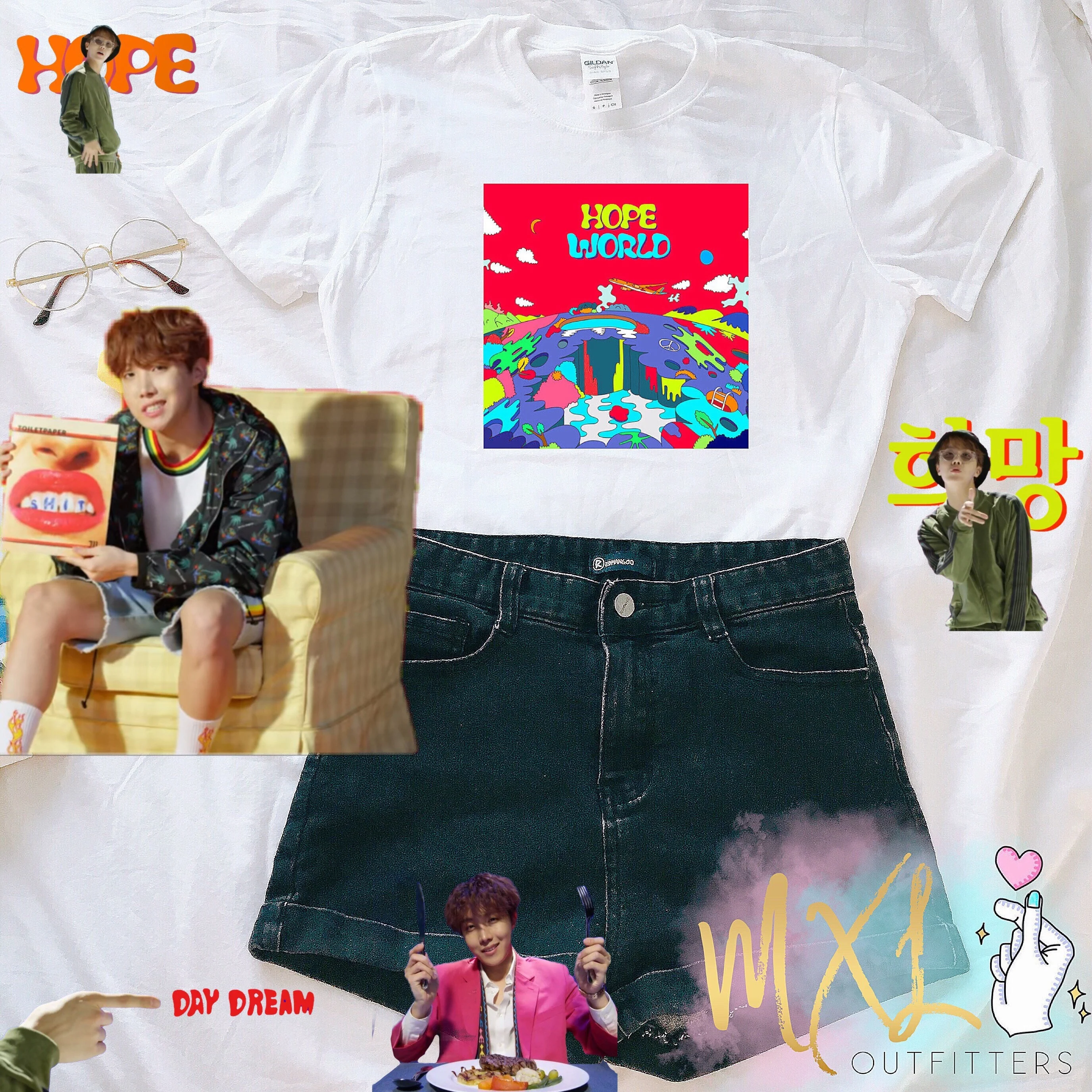 HAHAYULE альбом Hope World Graphic Летняя мода унисекс для мужчин и женщин Повседневная футболка забавные хипстерские с короткими рукавами Фанаты