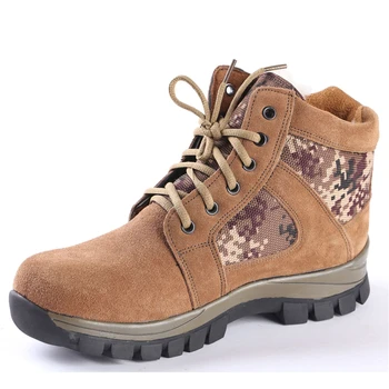 

Mens Anti-Skiing Military Hiking Boots Wool Cotton Outdoor Sports Tactical Boots Labor Wear-Resistant Trekking Shoes AA12004