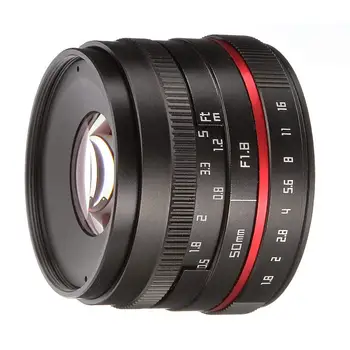 

FOTGA 50mm F/1.8 Manual Focus MF Prime Lens for Panasonic Olympus Micro 4/3 Mount MFT GH1 GH2 E-PM1 E-PM2 E-M10 Mark II III Dslr