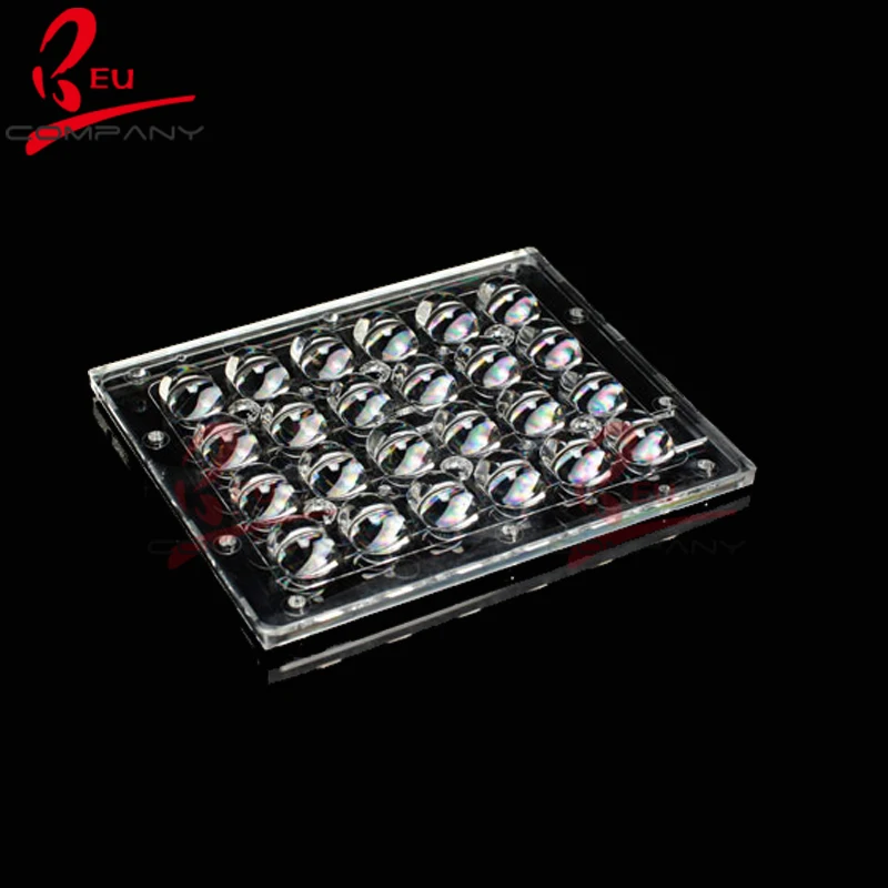 

30w Waterproof led street light lens 120 degree pc led module lens for flood lights