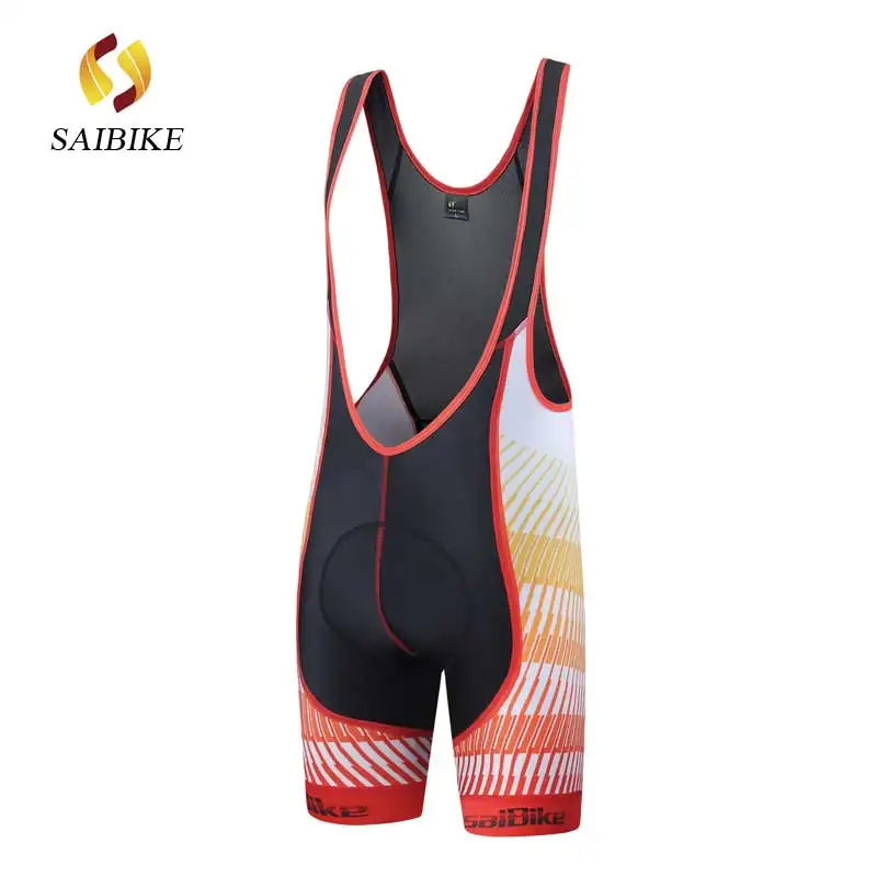 SaiBike Culotte Ciclismo мужские летние брюки Ciclista Tirantes Triathlon Pantalon Hombre одежда для горного велосипеда велосипедные шорты - Цвет: s1615bp