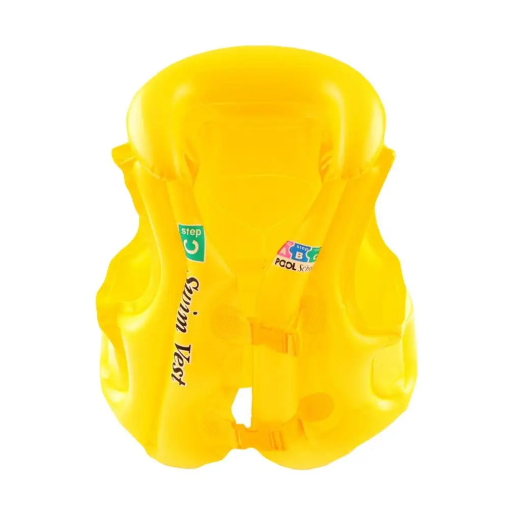 Детский безопасный поплавок надувной плавательный жилет спасательный жилет для плавания ming Aid для От 3 до 6 лет s m l PVC поплавок надувной плавательный жилет спасательный жилет - Цвет: KH641Y
