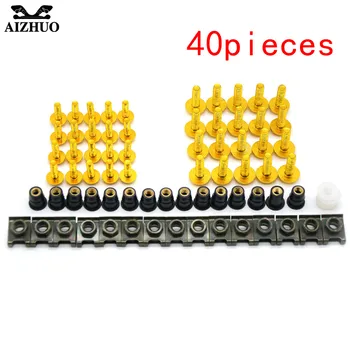 

Motorcycle Windshield Bolts Screws Fastener Motorbike Fairing Mounting Kit for yamaha tmax 500 530 YZF R3 R15 R25 YBR 125 XP500