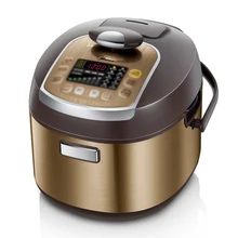 Multicooker Midea yellow electric pressure cooker with 24 hours preset 3.8mm aluminum with non-stick inner pot precision cooker