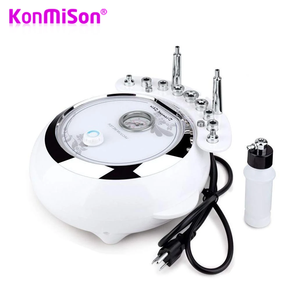 

3 in 1 Diamond Microdermabrasion Machine Big Suction Facial Peeling Care Salon Equipment Vacuum Spray For Personal Home Use