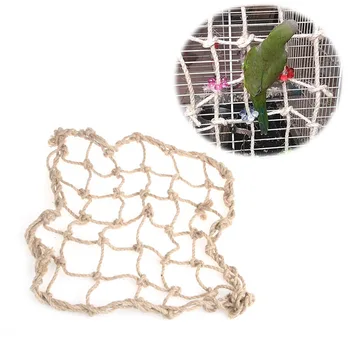 

New Pet Parrot Birds Climbing Net Swing Ladder Chew Cockatiel Parakeet Budgie Toys On Sale