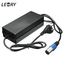LEORY 36 вольт 36 V 1.6A 3 Разъем свинцово-кислотная электрическая Зарядка для батареи для скутера велосипед IZIP I-750 I-1000 Серено eZip 1000