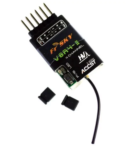 

FrSky V8R4-II 2.4GHz 4Channels RX Receiver Compatible with Hitec V8R4