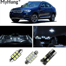 Автомобильный светодиодный внутренний свет для BMW серий 7 730Li 740Li 750Li 760Li X4 X5 X6 автомобильные лампы Купол Карта Лампа Белый Авто-Стайлинг 23 шт