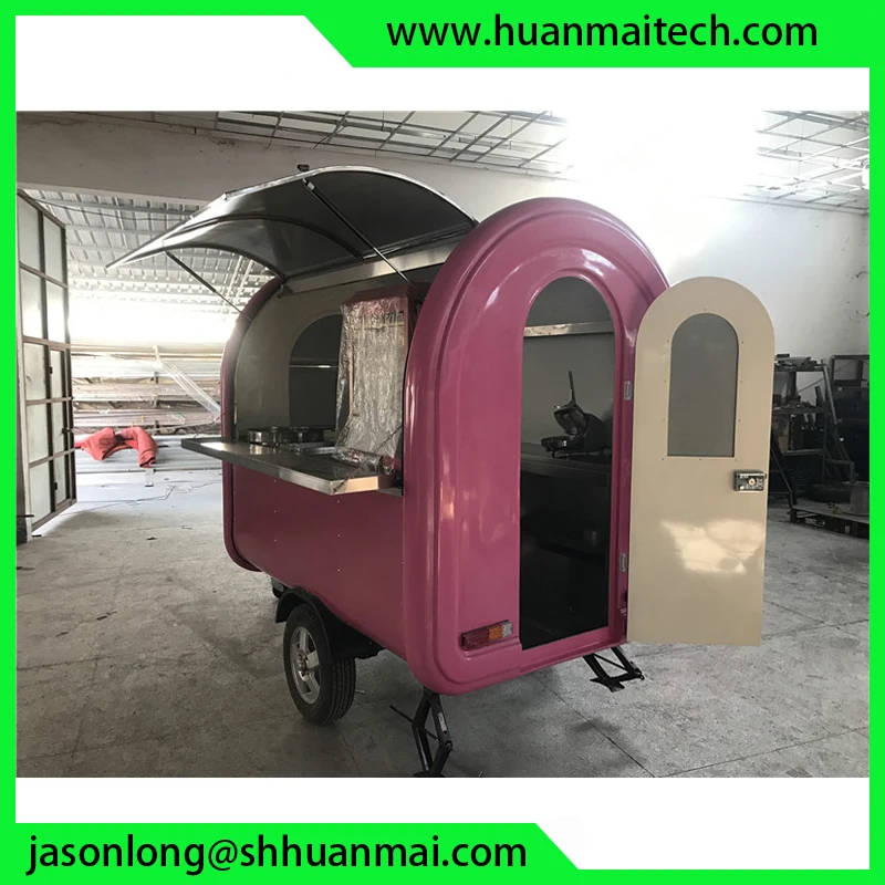 Mobile Ice Cream Food Trailer Burger Catering Van Food Truck