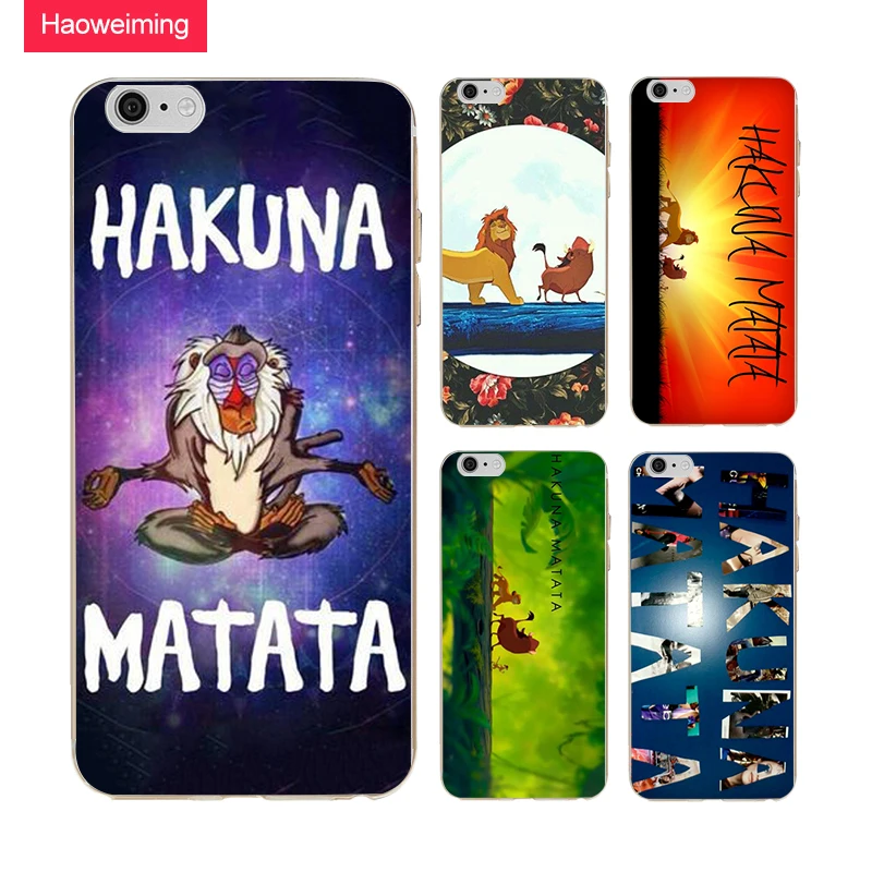 Haoweiming HAKUNA MATATA силиконовый мягкий ТПУ чехол для samsung Galaxy J2 J3 J4 J5 J6 J7 Prime 2016 2017 H458 |