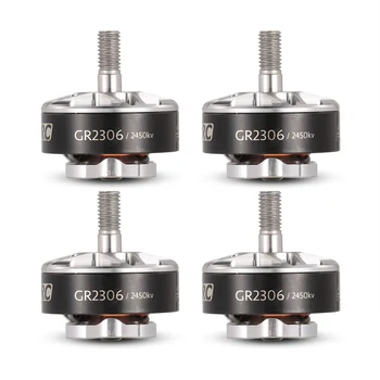 

4Pcs GEPRC GR2306 2450KV Brushless Motor for FPV Racing Quadcopter QAV210 250 RC Drone Parts
