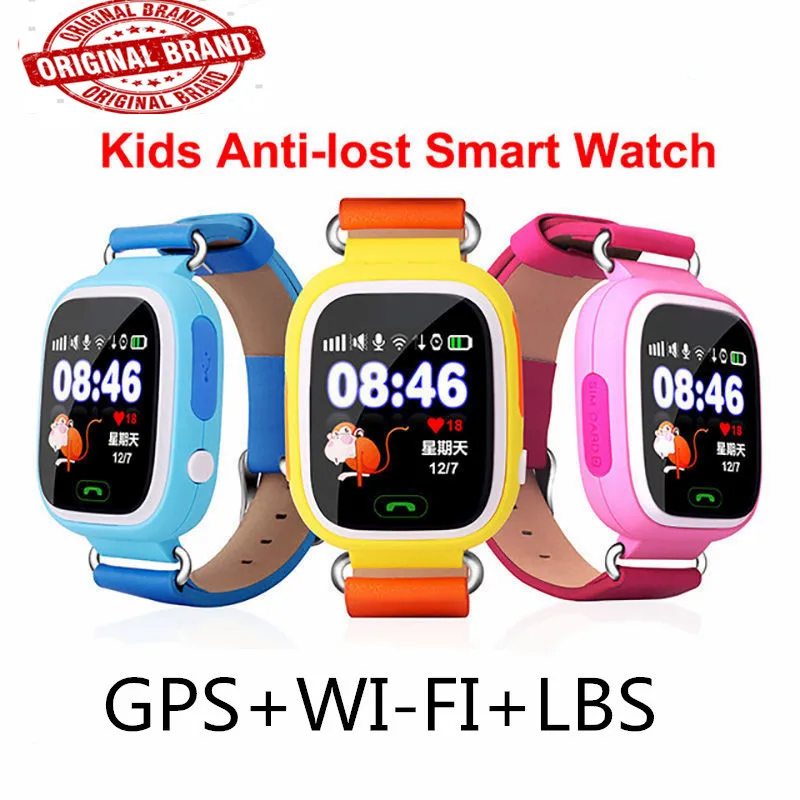 GPS Q90 WIFI Positioning kids Children Smart baby Watch SOS Call Location Locator Tracker Kid Safe Anti Lost Monitor smart watch