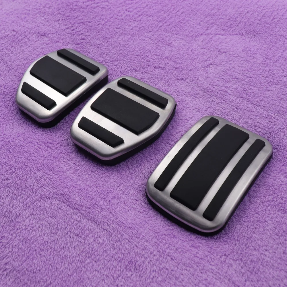 DEE Car Accessories Accelerator Brake Clutch Pedals Pad For Peugeot