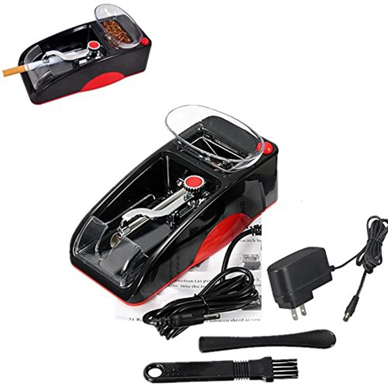 Cena Elektryczna maszyna do papierosów łatwy automatyczny laminator elektroniczny tytoń papieros wtryskiwacz Roller DIY papieros narzędzie 1pc