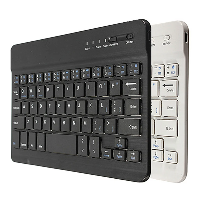 

Slim Aluminium Wireless Bluetooth Keyboard For iPhone Computer PC