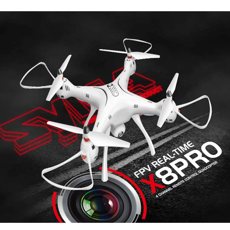 

SYMA X8 Pro HD aerial drone aircraft Large GPS real-time transmission 720p RC aircraft