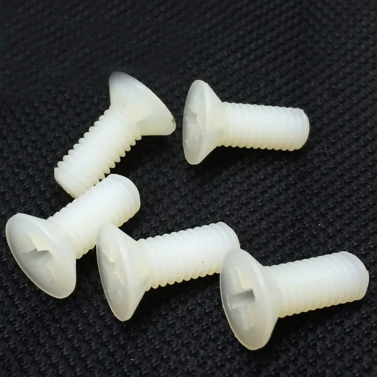 180 шт. Philips плоская головка нейлоновый фотонабор M3x6 M3x8 M3x10 M3x20 мм|screw assortment|nylon screwnylon