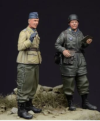 1/35 Risen фигурки модели наборы немецких Fallschirmjagers 2 человек Unassambled Неокрашенный