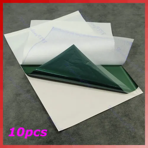 10Pcs/Lot Tattoo Accessories Stencil Transfer Paper A4 Stencil Carbon Tattoo Supplies Copy Body Arts