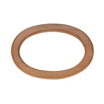 

Wooden Ring Bag Handle 5 1/4"x3 5/8" Fashion Wooden Purse Handle Bag Accessories Purse Frame