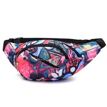 Женские поясные сумки Bolsos Mujer, Женские Подарочные сумки с цветочным принтом для девушек, женские сумочки для телефона, водонепроницаемые поясные сумки, поясные сумки