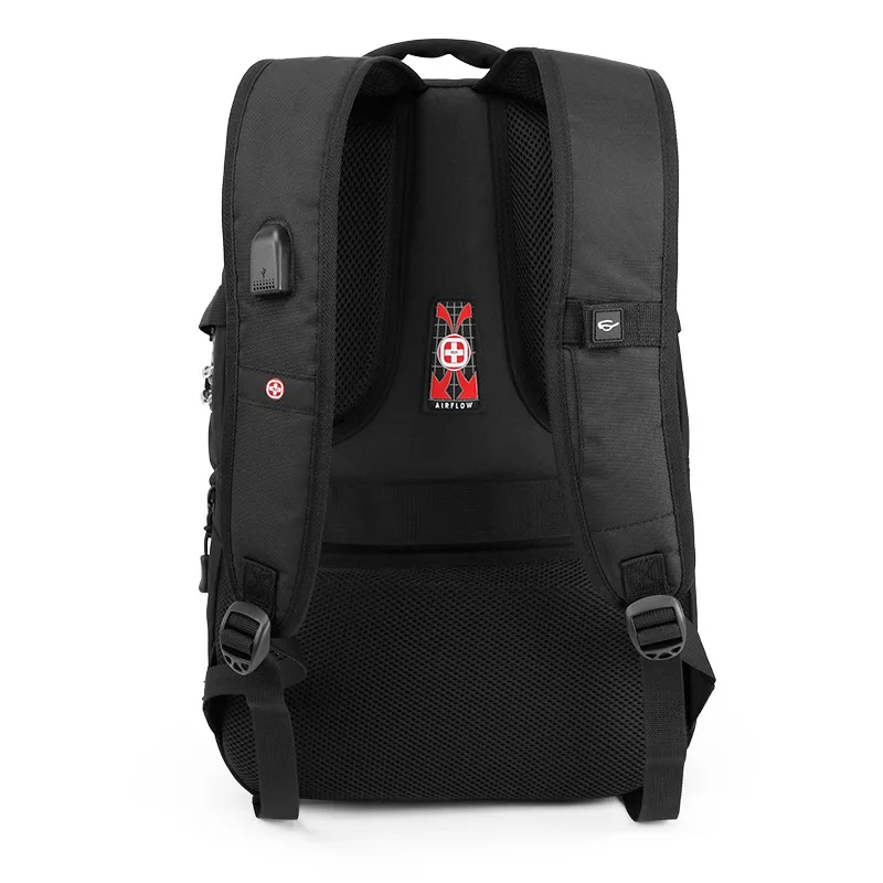 15,6 pulgadas portátil impermeable antirrobo clave tsa viaje mochilas impermeable mochilas Mochila Masculina