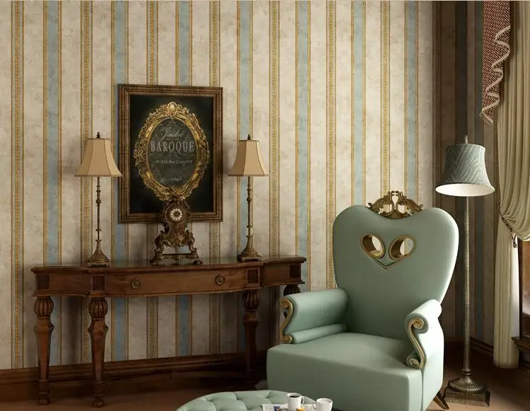 vintage, azul, não-tecido, quarto, sala de estar, plano de fundo, tv