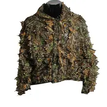 Leaf Ghillie Suit Woodland Camo Camouflage Jungle Hunting Clothing