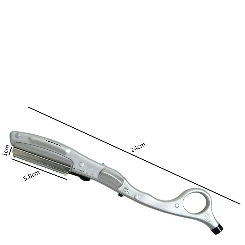

Ultrasonic Hot Vibrating Razor for Hair Cut Hair Beauty Salon Styling Avoid Split Ends Super Razor Blades